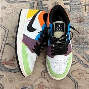 Colorful Air Jordan Sneakers